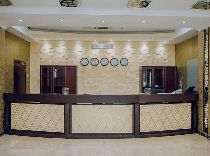 Caspian Ulduz Hotel Bakoe Buitenkant foto