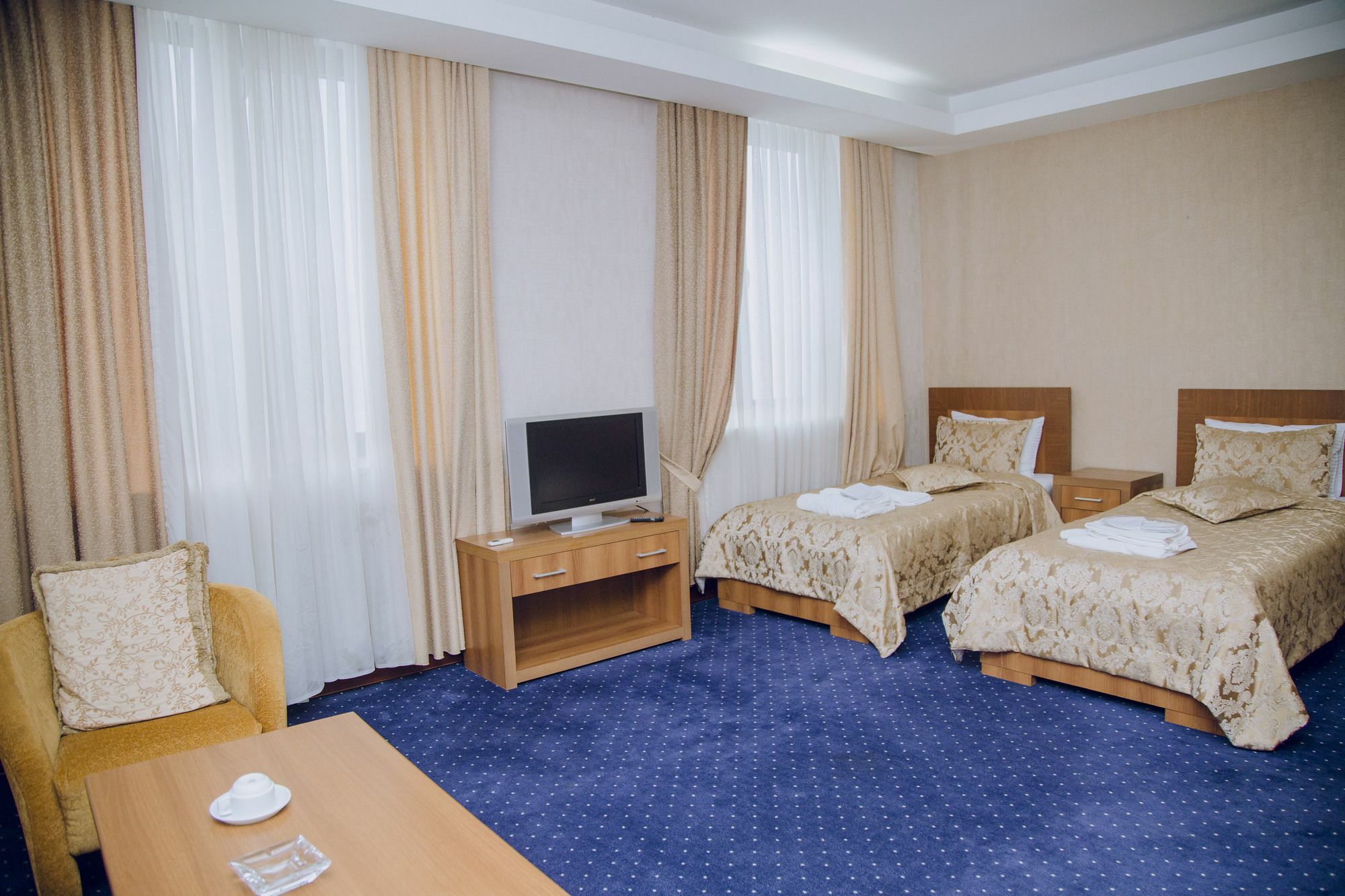 Caspian Ulduz Hotel Bakoe Buitenkant foto
